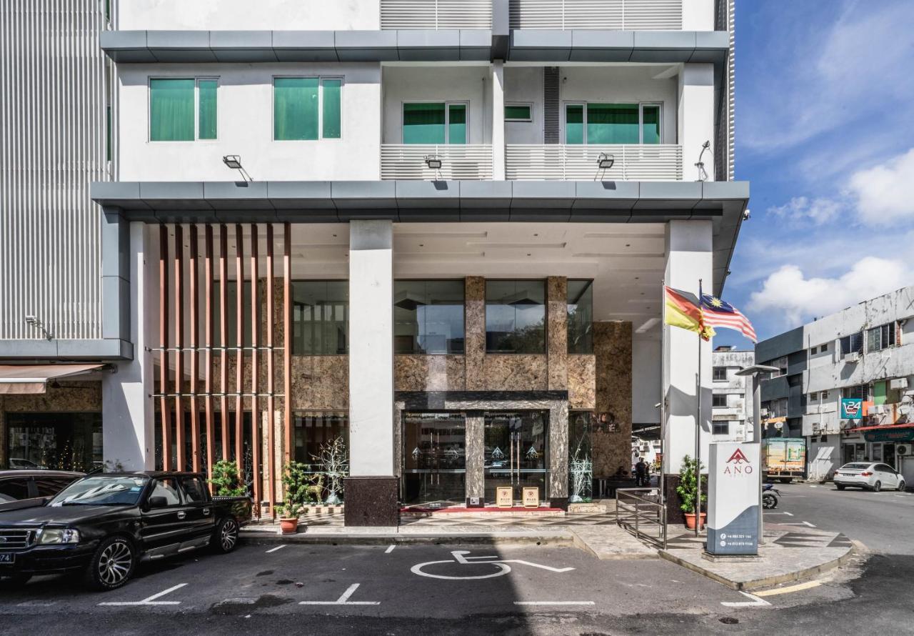 Ano Hotel Miri Bagian luar foto